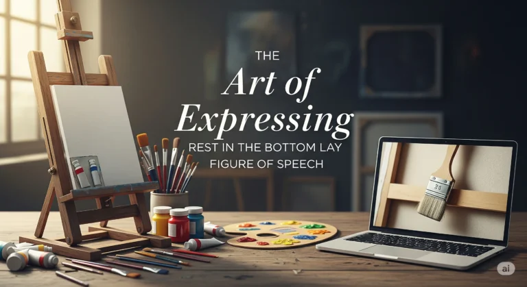 The Art of Expressing: Rest in the Bottom Lay Figure of Speech 