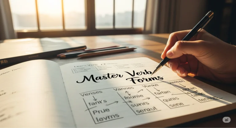 Learn Verb Forms: The Key to Fluent English