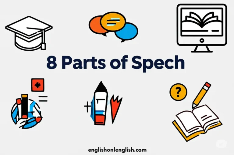 8 Parts of Speech