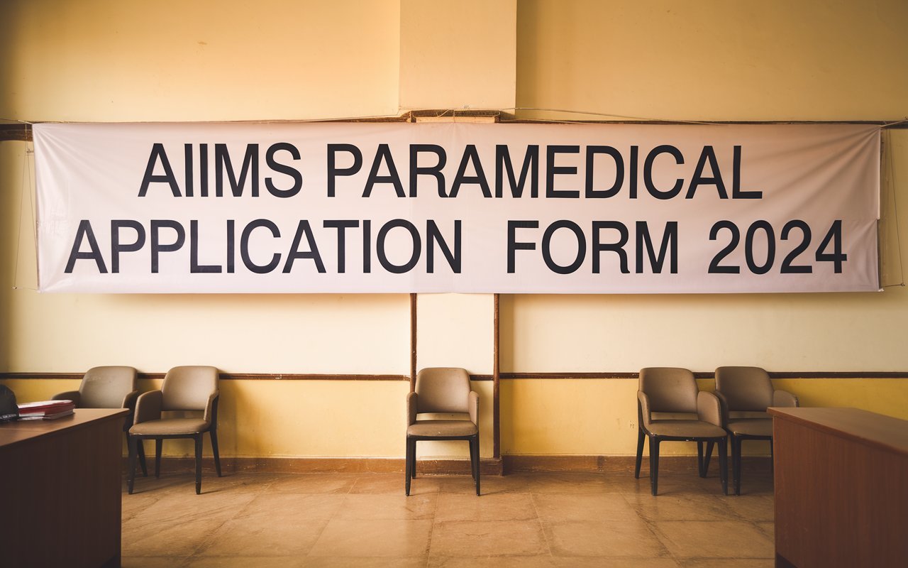 AIIMS Paramedical Application Form 2025