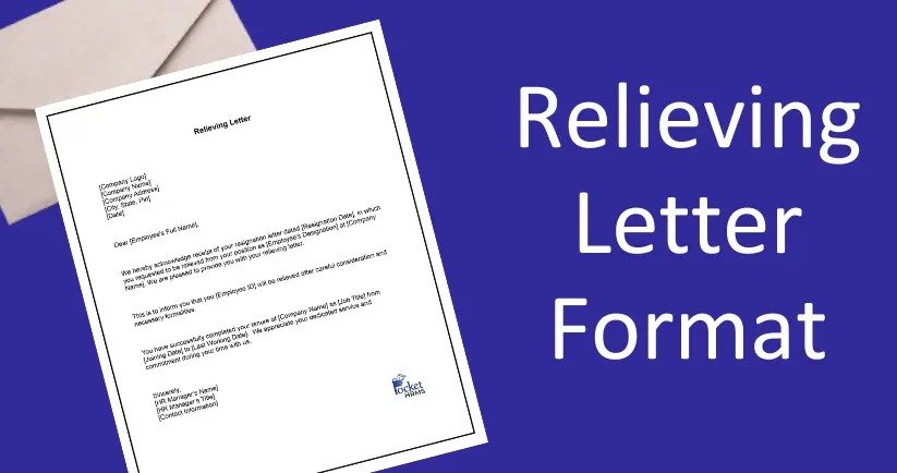 relieving letter word format download