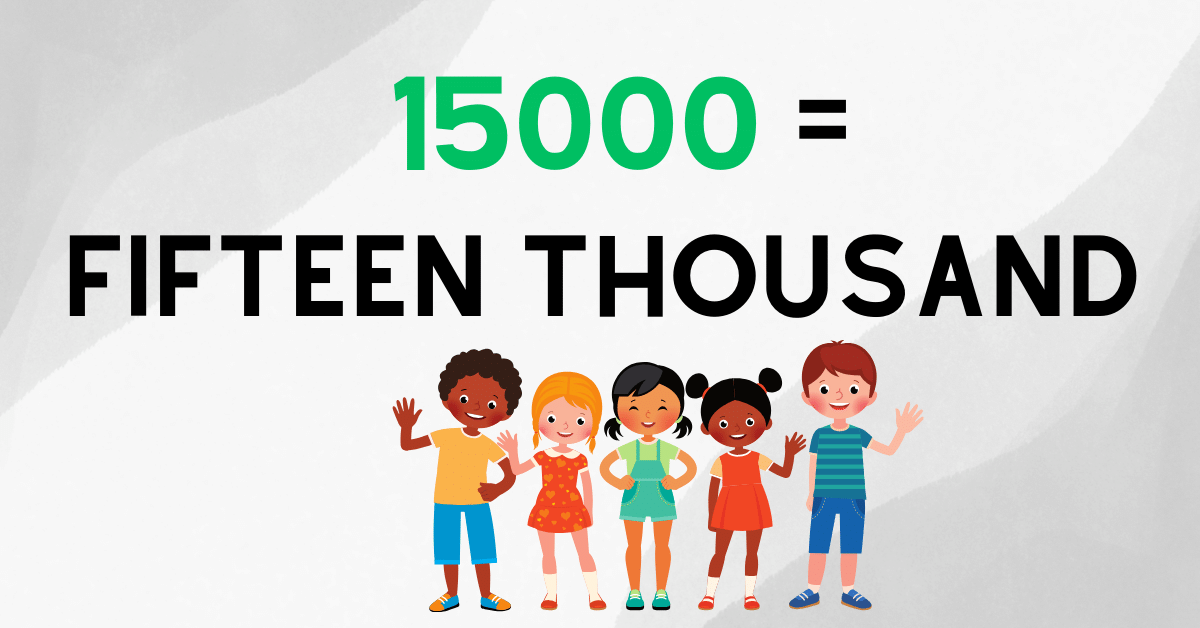 15000 in words