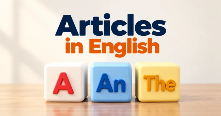 Articles in English: A, An, The Rules With Examples